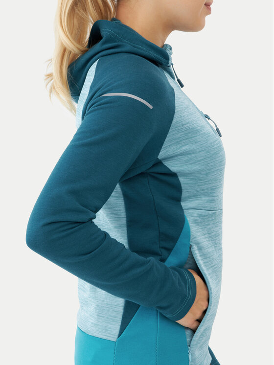 Viking Viking Felpa Delmore Hoodie 720/25/5584 Turchese Regular Fit