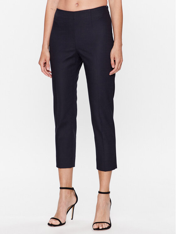 Peserico Pantaloni din material PH4863J0 Bleumarin Regular Fit