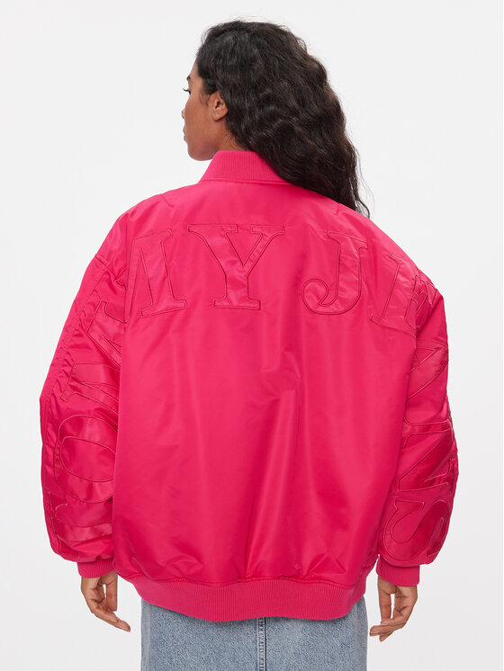 Tommy Jeans Tommy Jeans Kurtka bomber Tonal DW0DW16563 Różowy Oversize
