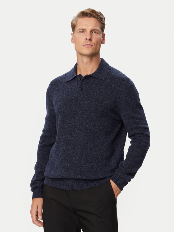 BOSS BOSS Светр C-Folpe 50570662 Cиній Regular Fit