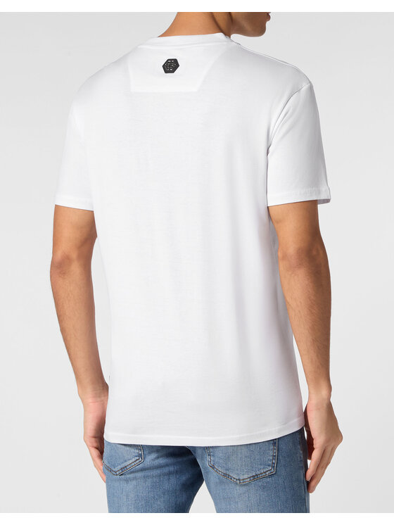 PHILIPP PLEIN PHILIPP PLEIN T-shirt 9839 Bianco Regular Fit