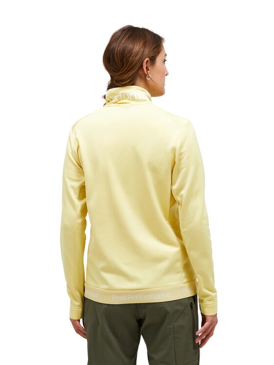 Peak Performance Peak Performance Bluza Rider Tech Żółty Regular Fit