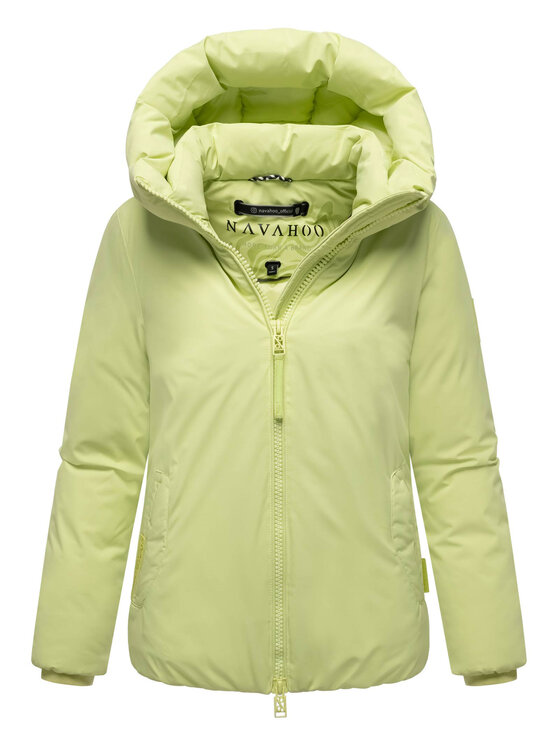 Navahoo Navahoo Kurtka zimowa Blütenlicht Zielony Regular Fit