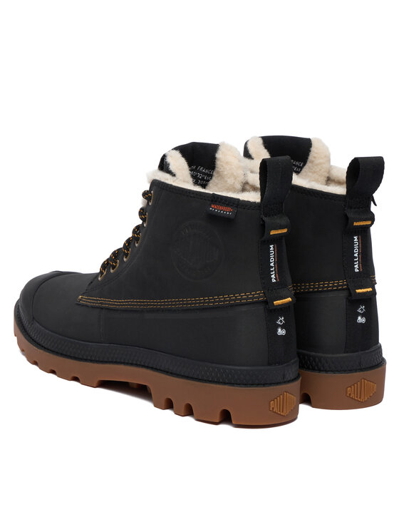 Palladium Palladium Pohodni čevlji Pampa Duck Wl Wp+ 79547-008-M Črna