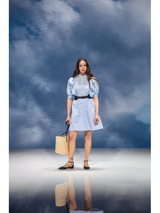 Silvian Heach Silvian Heach Ежедневна рокля Kenzie PGP21129VE Син Regular Fit