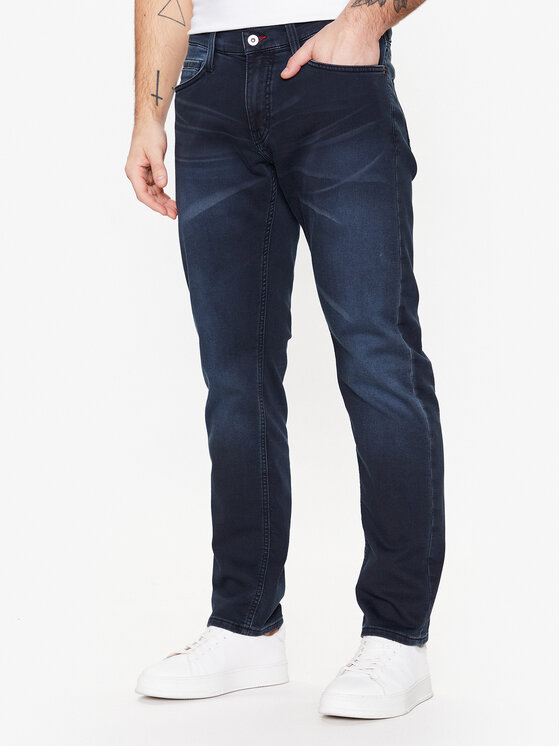 Mustang Mustang Farmer Oregon 3112-5576 Sötétkék Tapered Fit