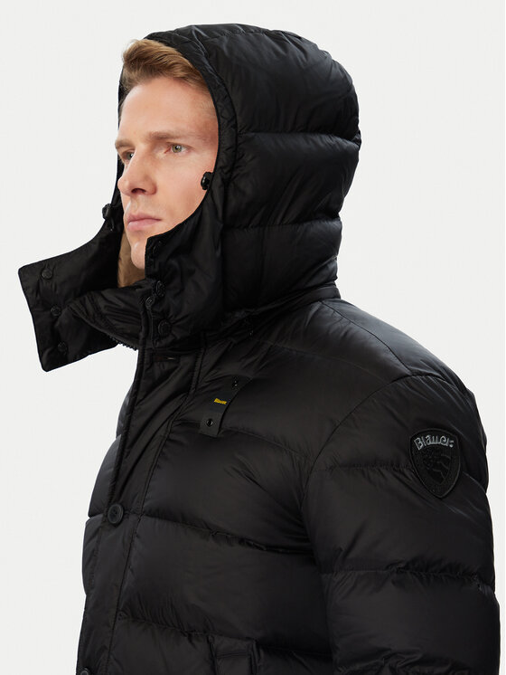 Blauer Blauer Giubbotto piumino Carver 26WBLUK03050 Nero Regular Fit