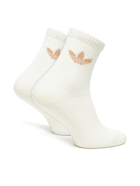 adidas adidas Set od 6 pari unisex visokih čarapa Trefoil Cushion JY2678 Šarena