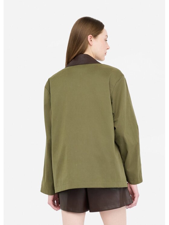 Liu Jo Liu Jo Giacca da donna MF5082T108A90512 Verde Regular Fit