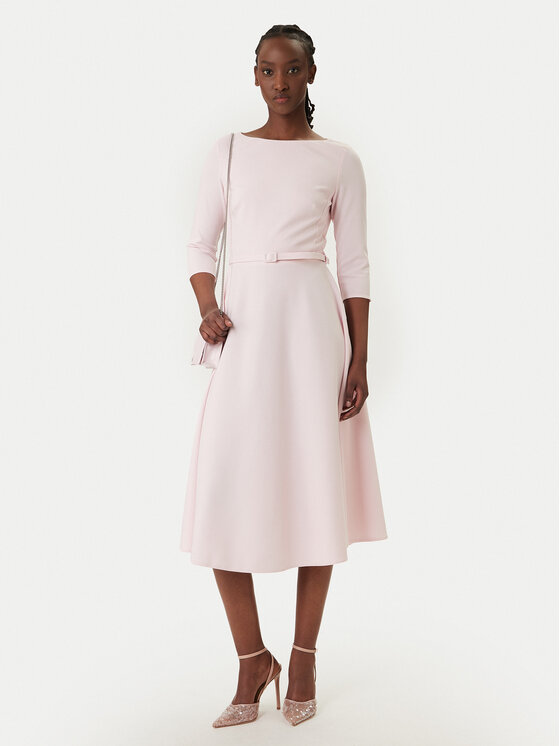 Rinascimento Rinascimento Koktel haljina CFC0127892003 Ružičasta Regular Fit