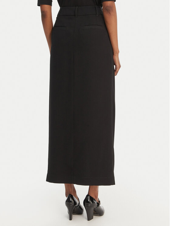 Marella Marella Maksi sijonas Strenna 2613101013 Juoda Regular Fit