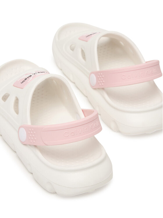 Calvin Klein Calvin Klein Сандали Comfy Sandal V1AF-83264-0083 S Бял