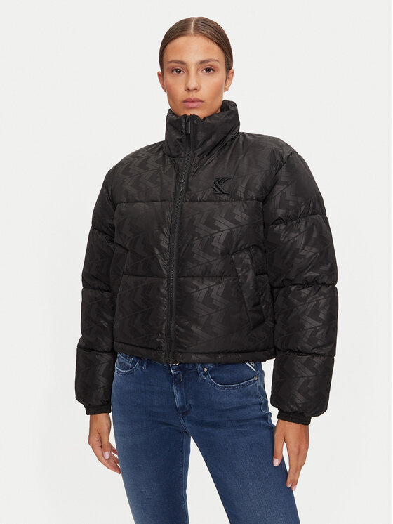 Karl Kani Zimné bundy 61760005 Čierna Regular Fit