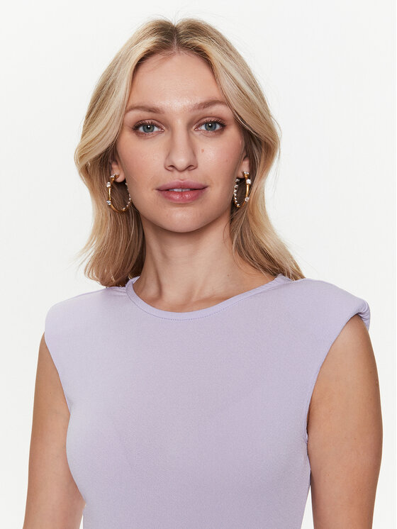 Rinascimento Rinascimento Kokteiļkleita CFC0112920003 Violets Regular Fit