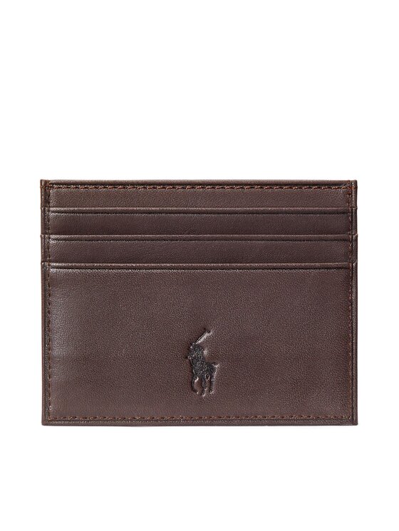 Polo Ralph Lauren Polo Ralph Lauren Zestaw etui na karty i pasek 405880721002 Brązowy