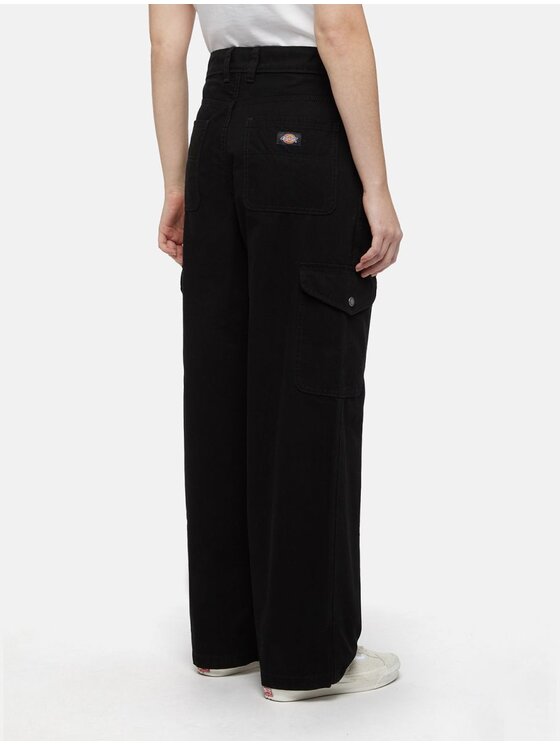Dickies Dickies Pantaloni da donna Duck Canvas Cargo Nero Reglan Fit