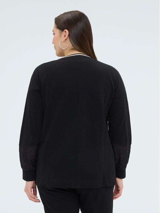 Fiorella Rubino Fiorella Rubino Felpa G880L009092N033 Nero A-Line Fit