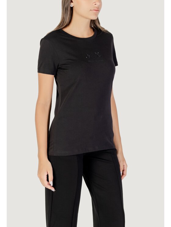 Armani Exchange Armani Exchange T-shirt XW001459 AF10356 Nero Casual Fit