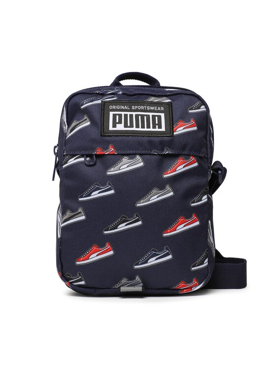 Geantă crossover Puma Academy Portable 079135 Bleumarin