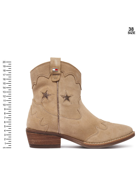 Tommy Hilfiger Tommy Hilfiger Kowbojki T3A5-35196-1429 Beżowy