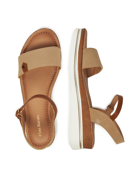 Clara Barson Clara Barson Sandale WS2506-01 Bež