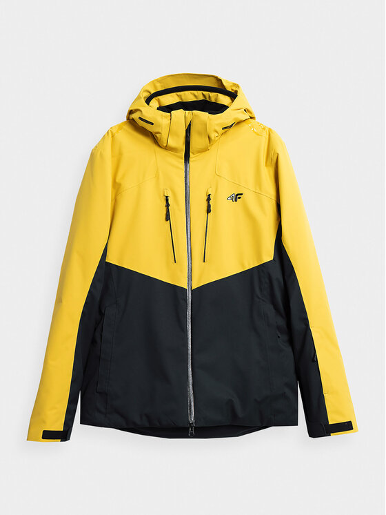 4F 4F Skijacke 4FAW23TTJAM284 Gelb Regular Fit