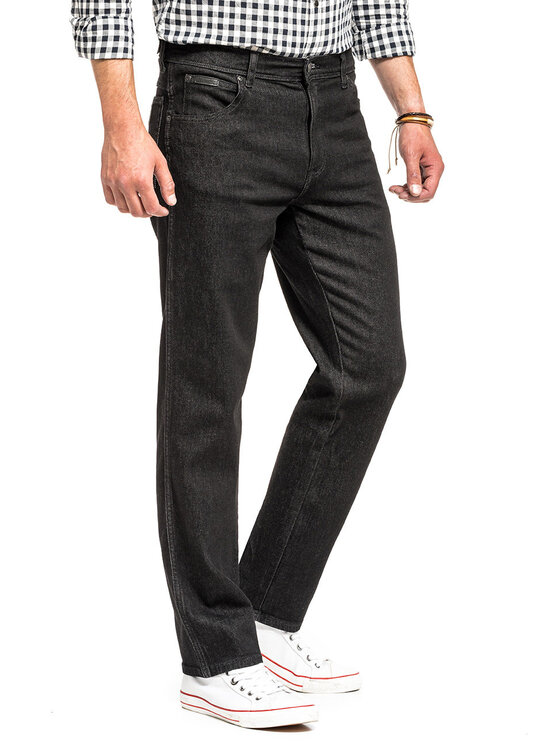 Wrangler Wrangler Jeansy TEXAS Czarny Straight Fit