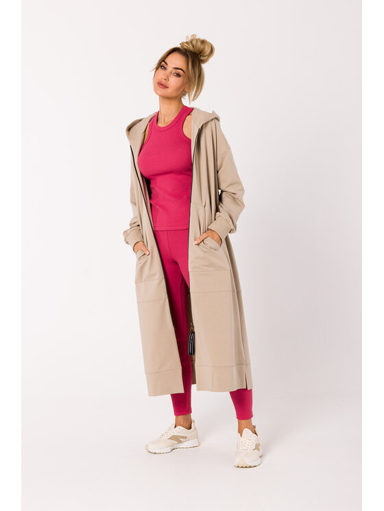 Made of Emotion Made of Emotion Cardigan M729 Beige Premium Fit