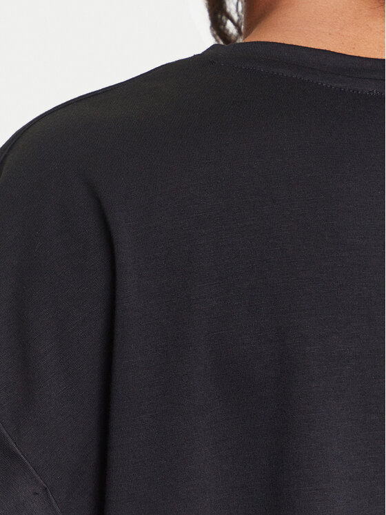 Emporio Armani Emporio Armani Tricou EW000616 AF12187 UC001 Negru Loose Fit