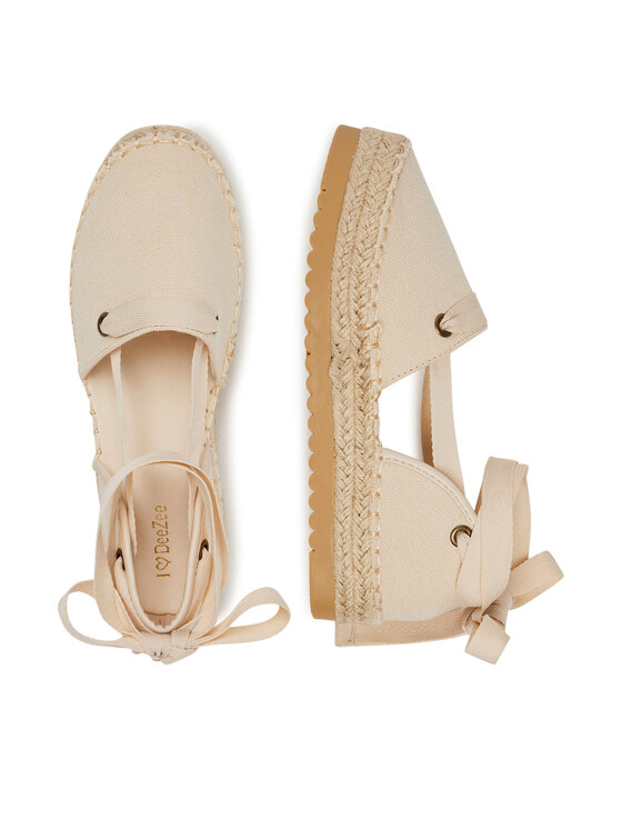 DeeZee DeeZee Espadrilky ZYLS093 Béžová