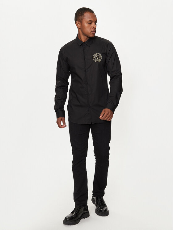 Versace Jeans Couture Versace Jeans Couture Košile 76GALYS2 Černá Regular Fit