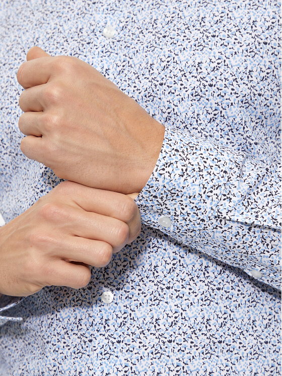 Calvin Klein Calvin Klein Ing Floral K10K113175 Kék Slim Fit