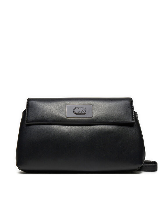 Geantă Calvin Klein Ck Push Crossbody K60K612633 Negru