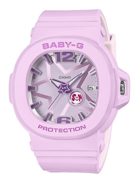 Baby-G Baby-G Zegarek Casio-BGA-10D-6AER Różowy