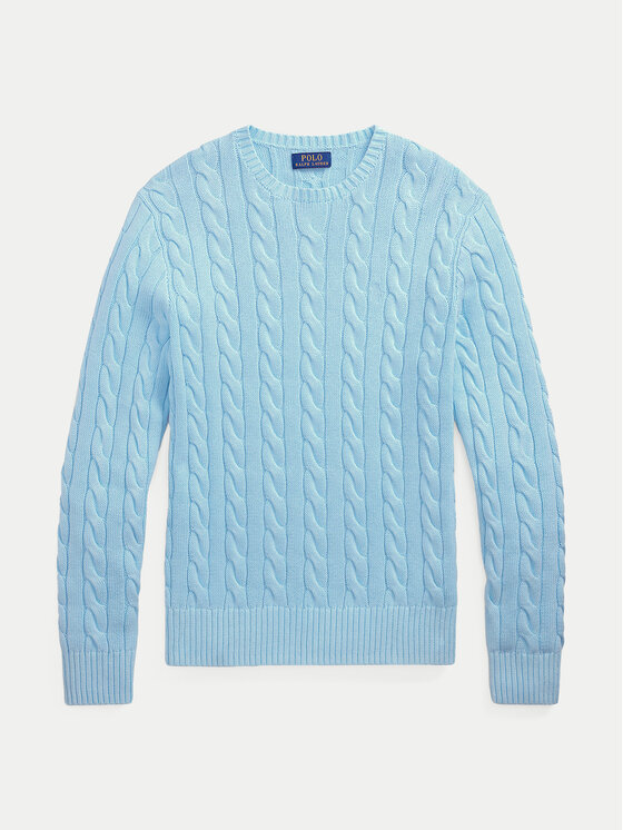 Polo Ralph Lauren Polo Ralph Lauren Sweter 710965867005 Błękitny Regular Fit
