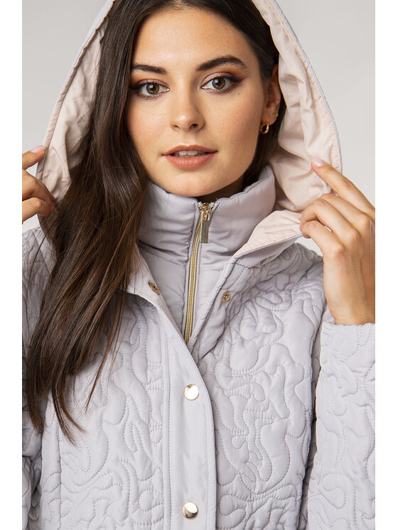 QUIOSQUE QUIOSQUE Zimní bunda Quiosque 9RS010200 Šedá Regular Fit