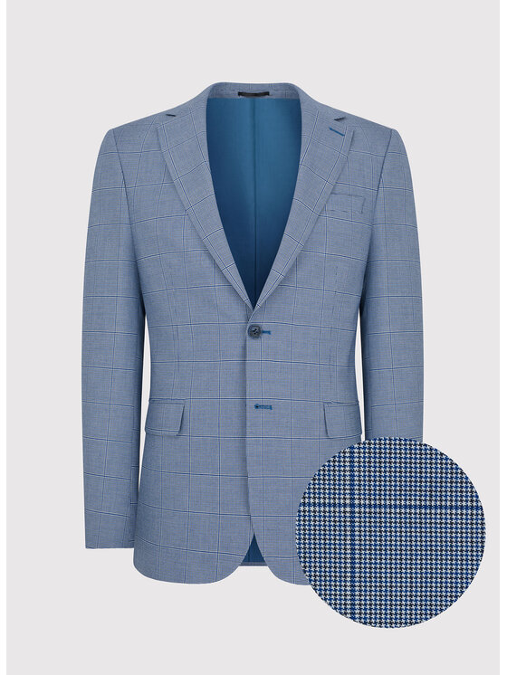 Pako Lorente Pako Lorente Marynarka P23SF-3G-030 Niebieski Slim Fit