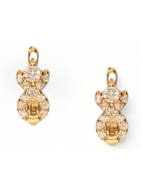 Lovrin Lovrin Naušnice 108165 Zlatá