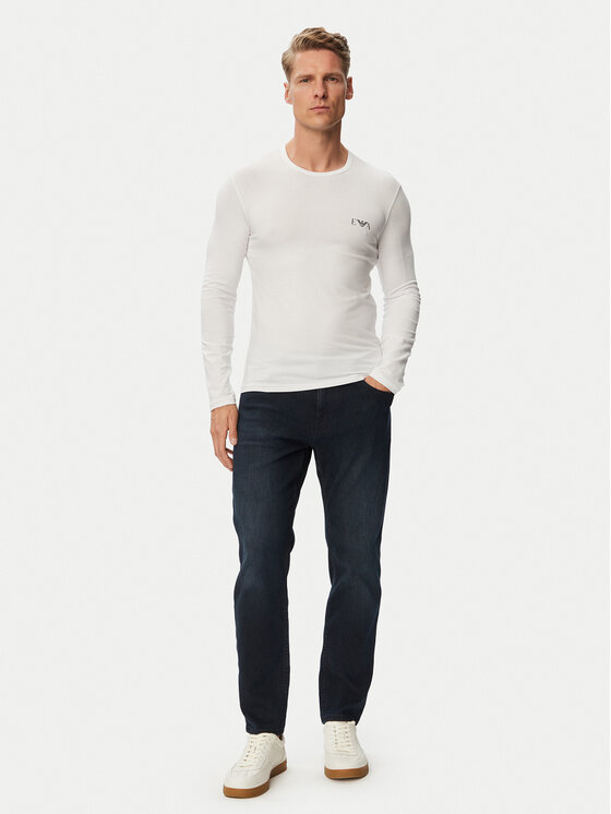 Emporio Armani Underwear Emporio Armani Underwear Majica dugih rukava EM000383 AF25018 U0002 Bijela Regular Fit