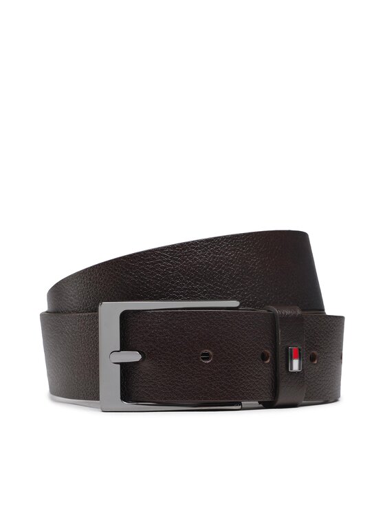 Tommy Hilfiger Tommy Hilfiger Cintura da uomo Layton Adj AM0AM10666 Marrone