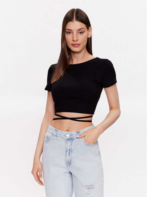 Edited Top EDT4241002 Negru Fitted Fit
