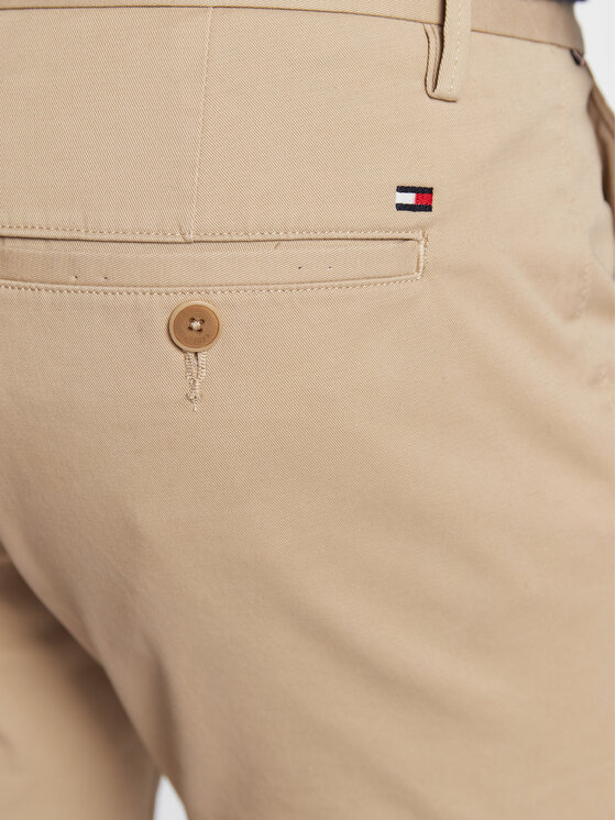Tommy Hilfiger Tommy Hilfiger Chino nohavice Core Bleecker MW0MW28883 Béžová Slim Fit