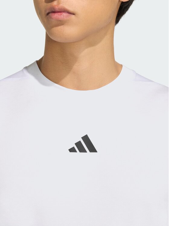 adidas adidas Koszulka techniczna 159050 Biały Slim Fit