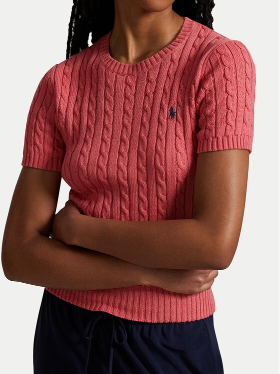 Polo Ralph Lauren Polo Ralph Lauren Светр 211965761002 Рожевий Slim Fit
