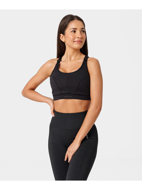 Carpatree Carpatree Biustonosz sportowy Ella bra Czarny