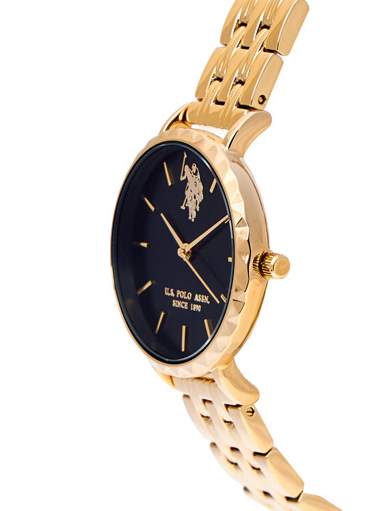 U.S. Polo Assn. U.S. Polo Assn. Часовник Arya USP8373BK Златист