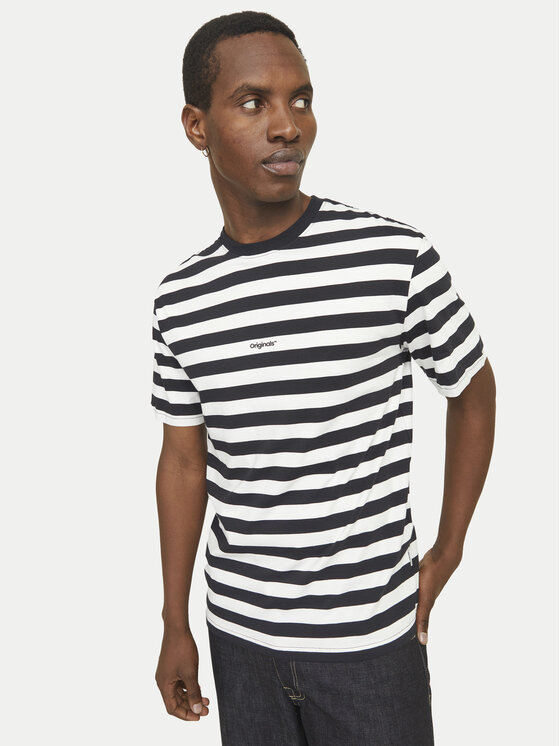 Jack & Jones Jack & Jones T-Shirt Vesterbro 12265748 Černá Relaxed Fit