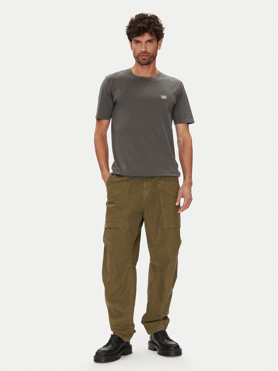 C.P. Company C.P. Company T-Shirt 19CMTS132A006374G Szary Regular Fit