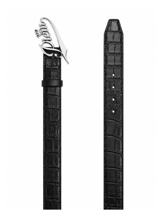 PHILIPP PLEIN PHILIPP PLEIN Pasek 31596 Czarny