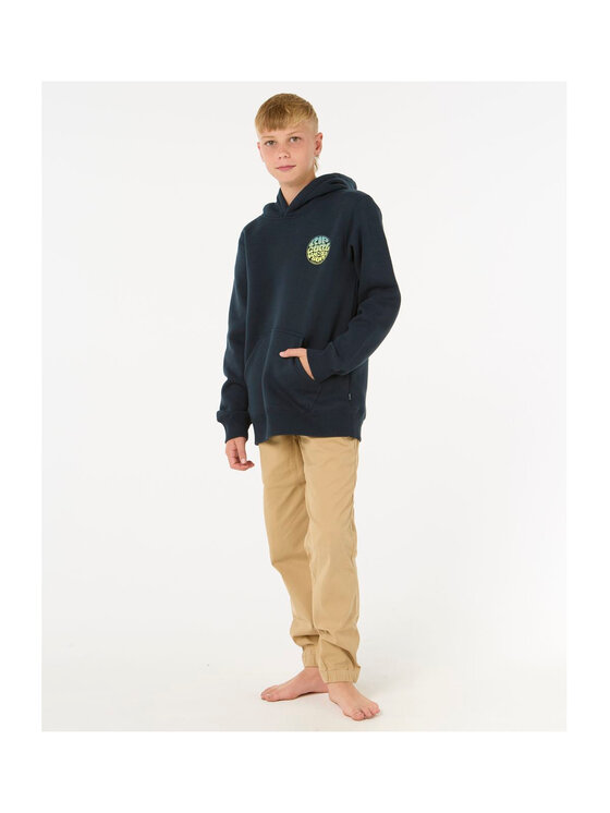 Rip Curl Rip Curl Bluza Wetsuit Icon Hood-Kid Granatowy Standard Fit